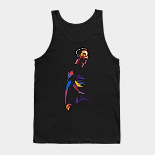 Football Player Pop Art Tank Top